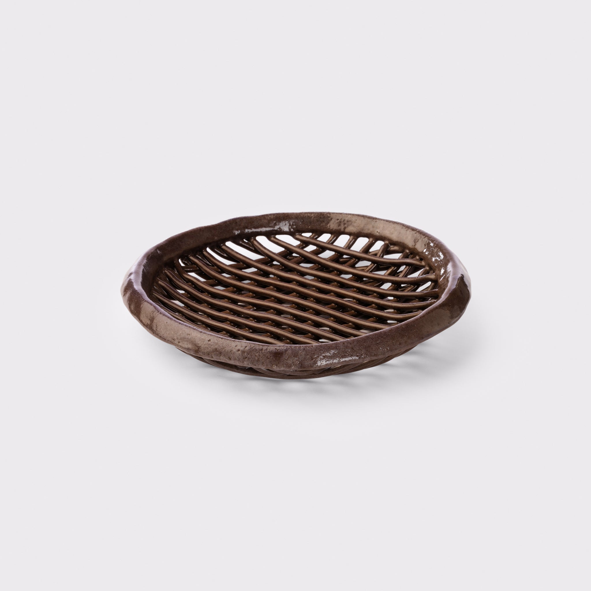 Kintu Studio Ceramic Knitted Basket
