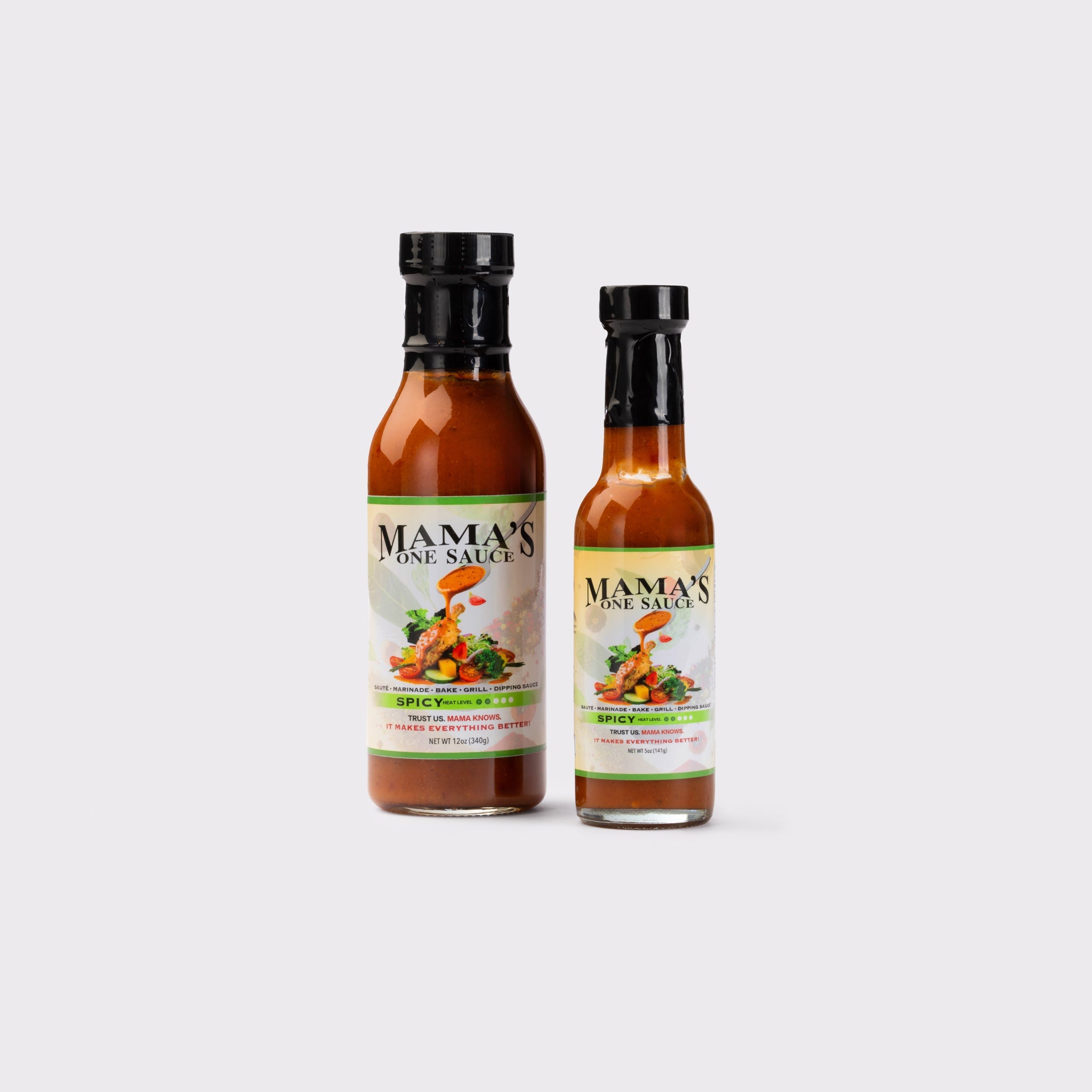 Mama's One Sauce Spicy Level Hot Sauce