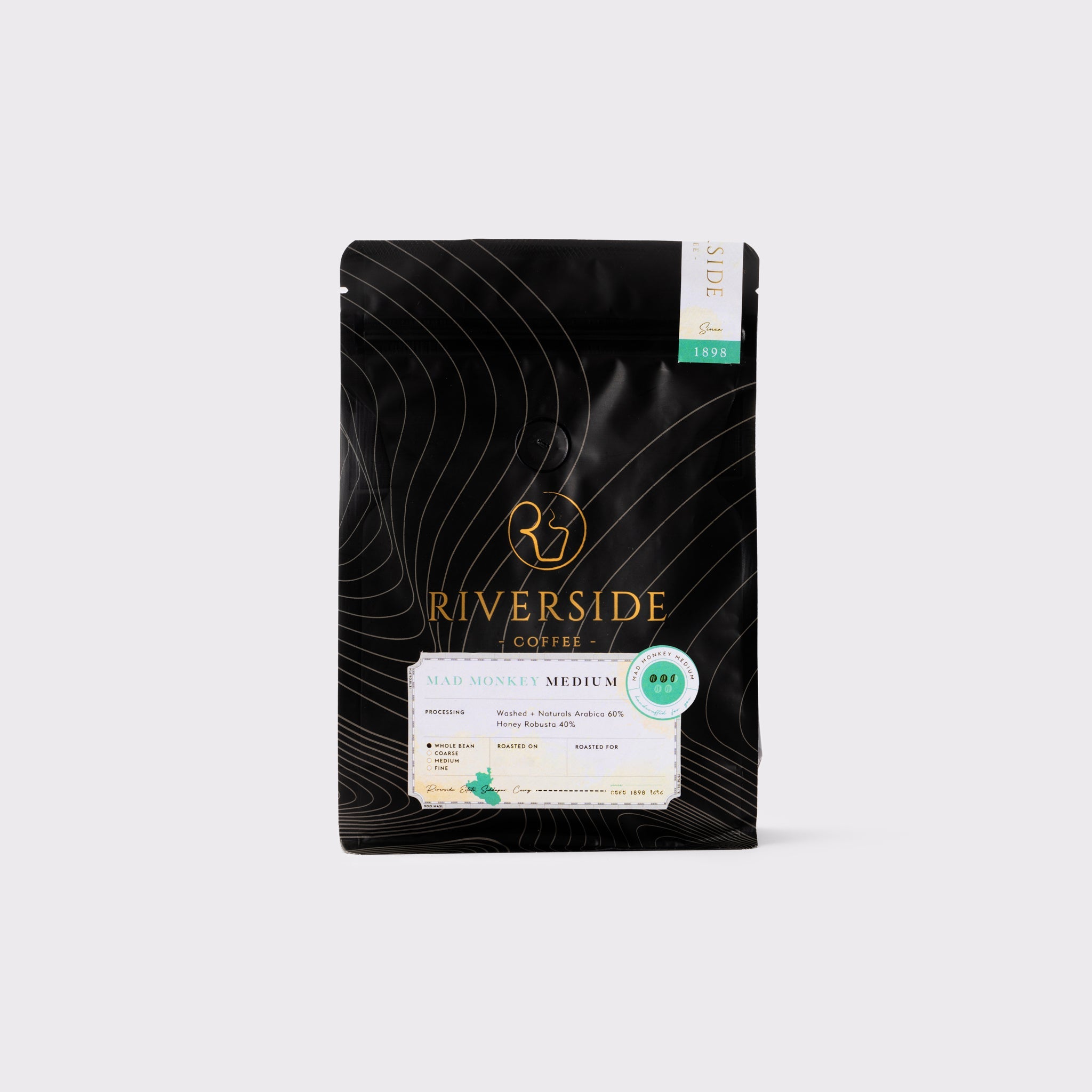 Riverside Coffee Mad Monkey Medium Roast Coffee