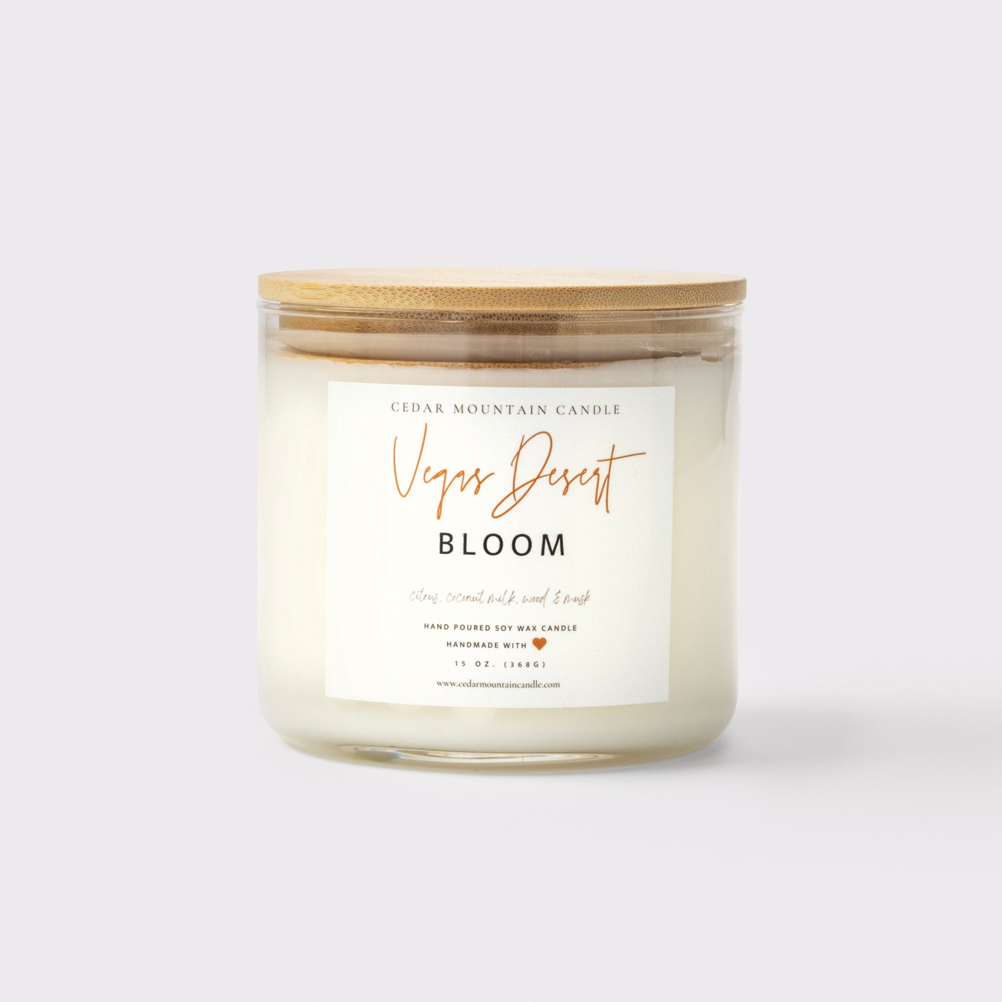 Spilled Milk Vegas Desert Bloom Three-Wick Candle