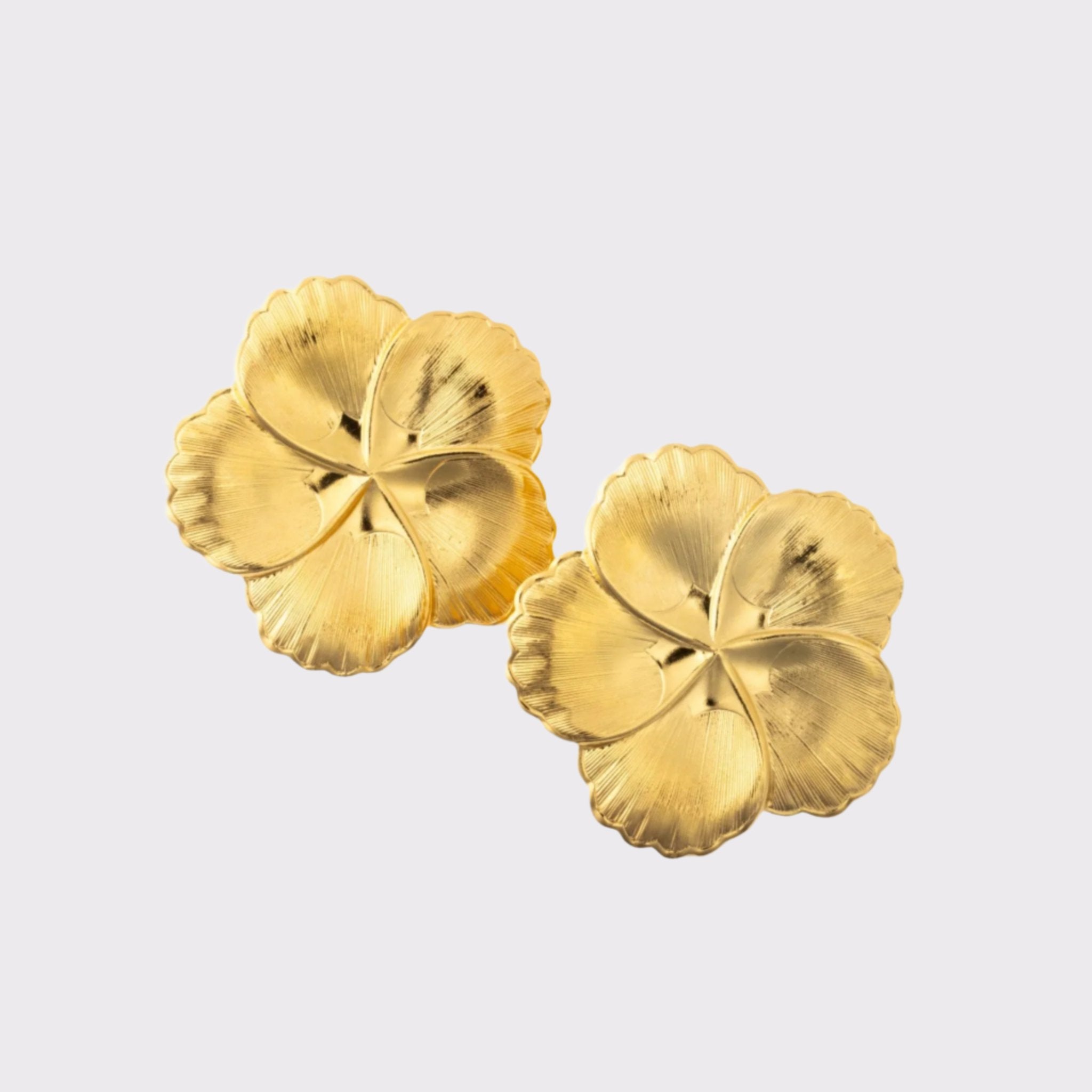 Alice Bianca Gabrielle Gold Earrings