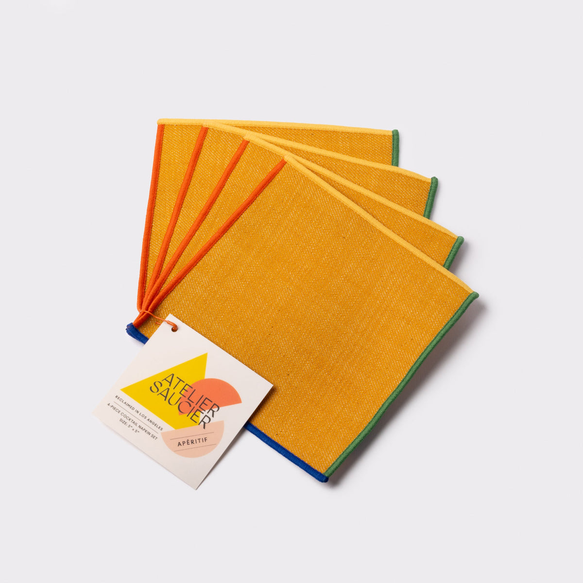 Atelier Saucier Toucan Cocktail Napkin Set