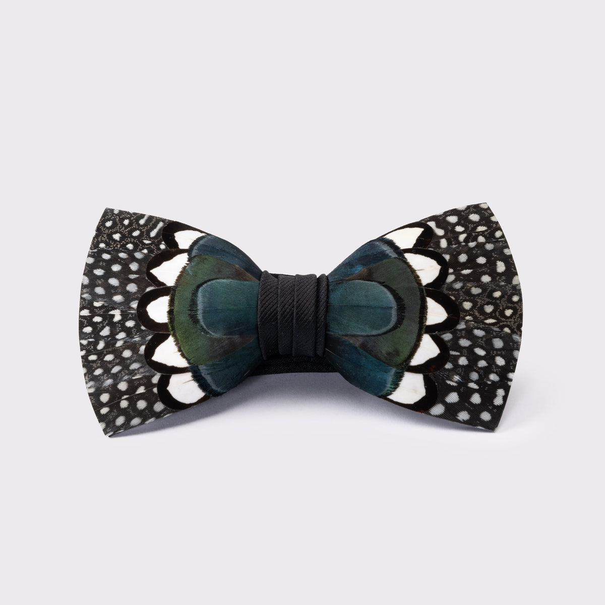 Brackish Edisto Feather Bow Tie