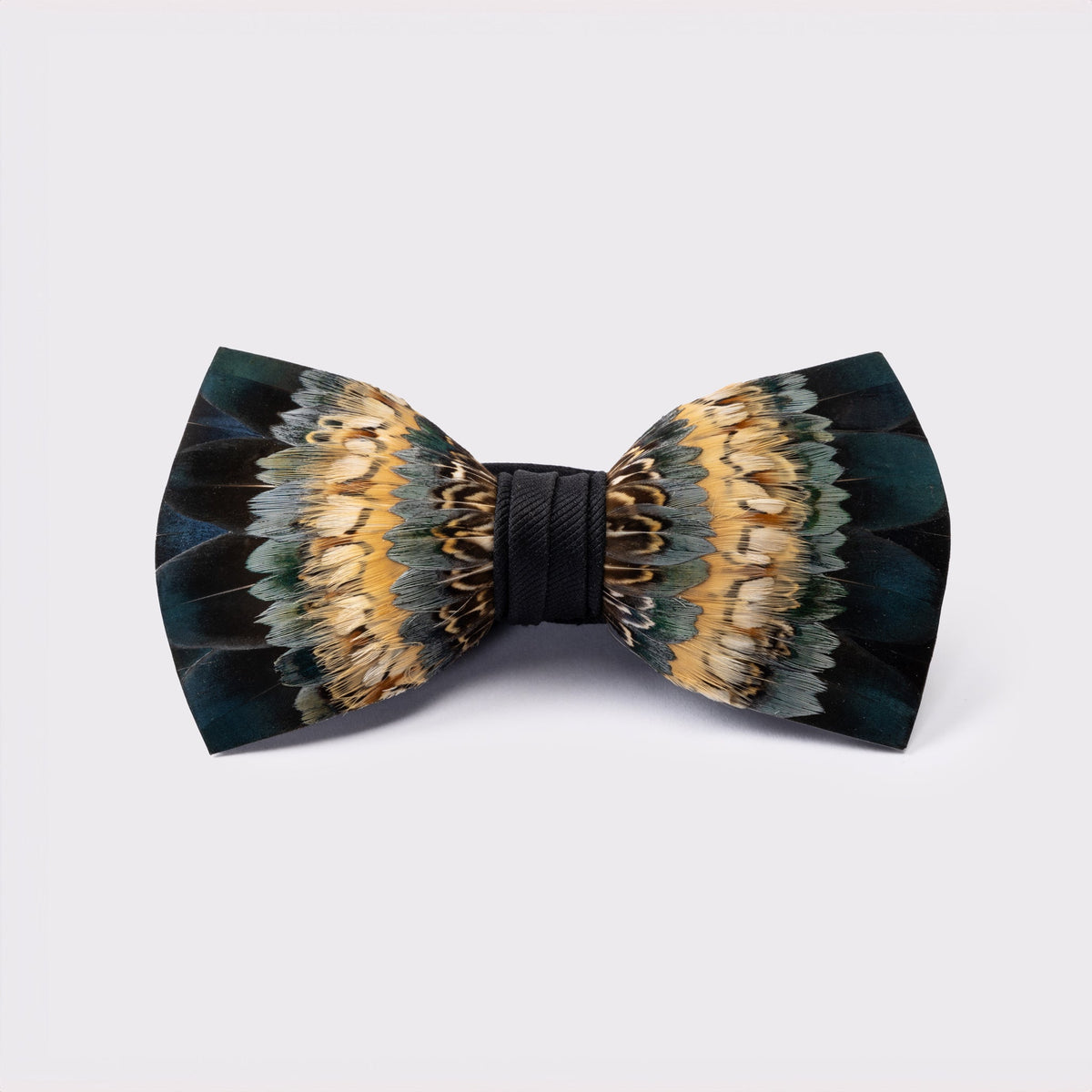 Brackish Wallace Feather Bow Tie