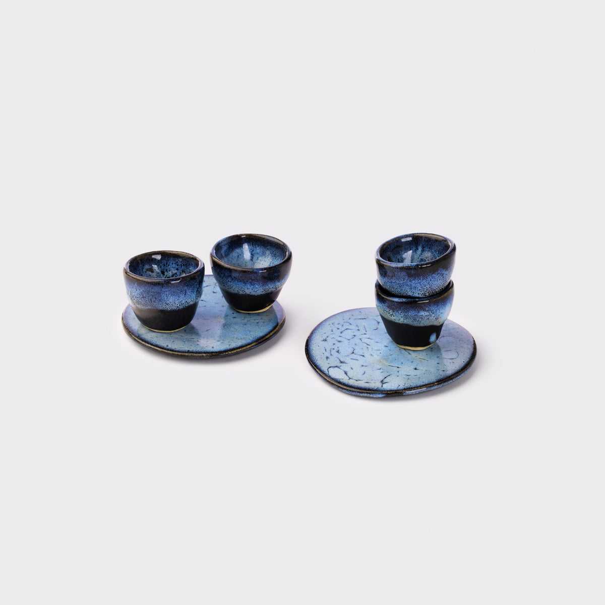 Ceramic Mezcaleros Shot Set