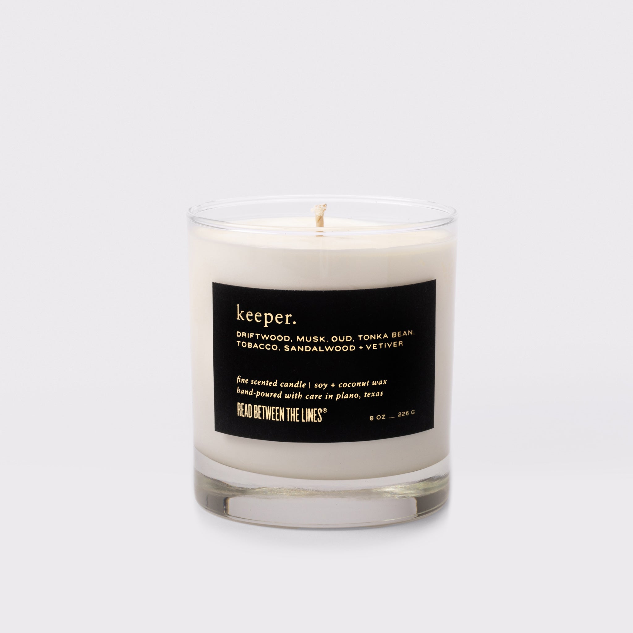 Read Between The Lines Keeper Candle