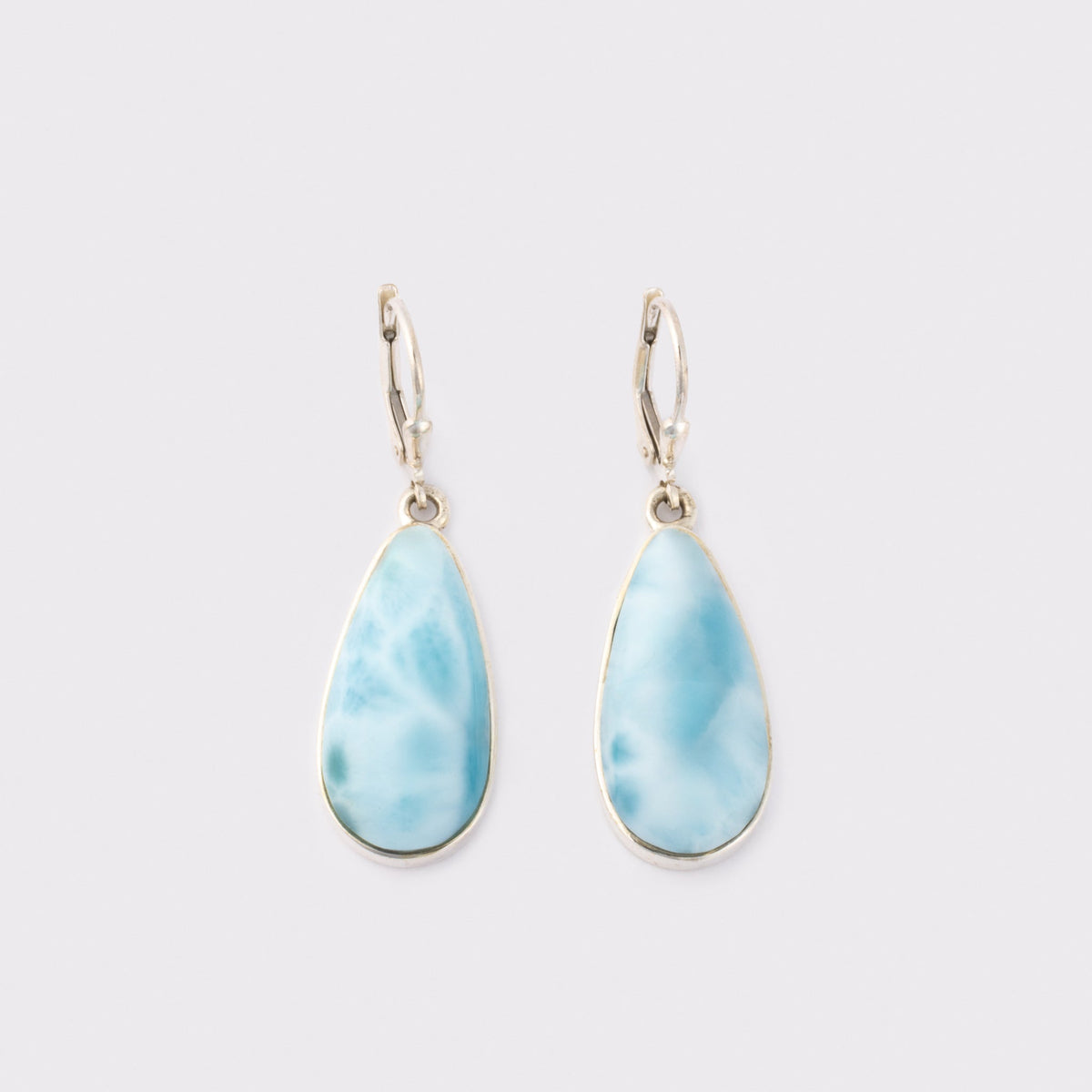 The Larimar Shop Melek Drop Earrings